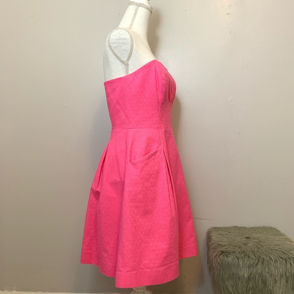 Lilly Pulitzer Pink Blossom Sleeveless Dress - Picture 4 of 8